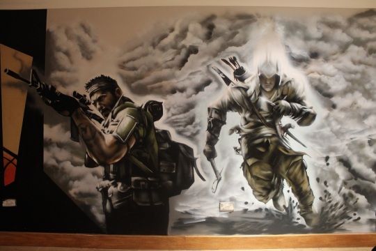 Call of Duty COD Bedroom Mural